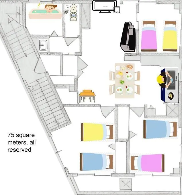 Apartamento 浅草桜橋ハイツ Asakusa Sakurabashi　 2F Tóquio Japão